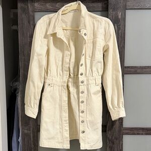 Steve Madden Cream Utility Jacket